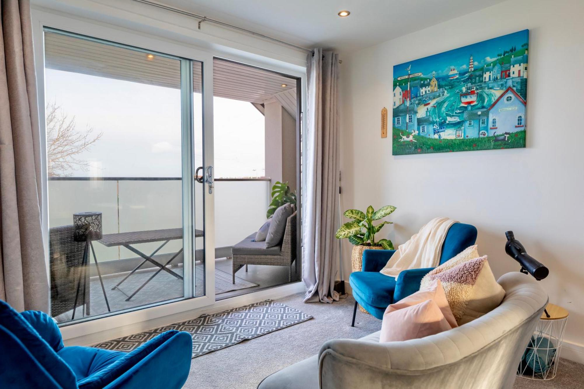 The Beach House With Balcony North Wales Kinmel Bay Екстер'єр фото