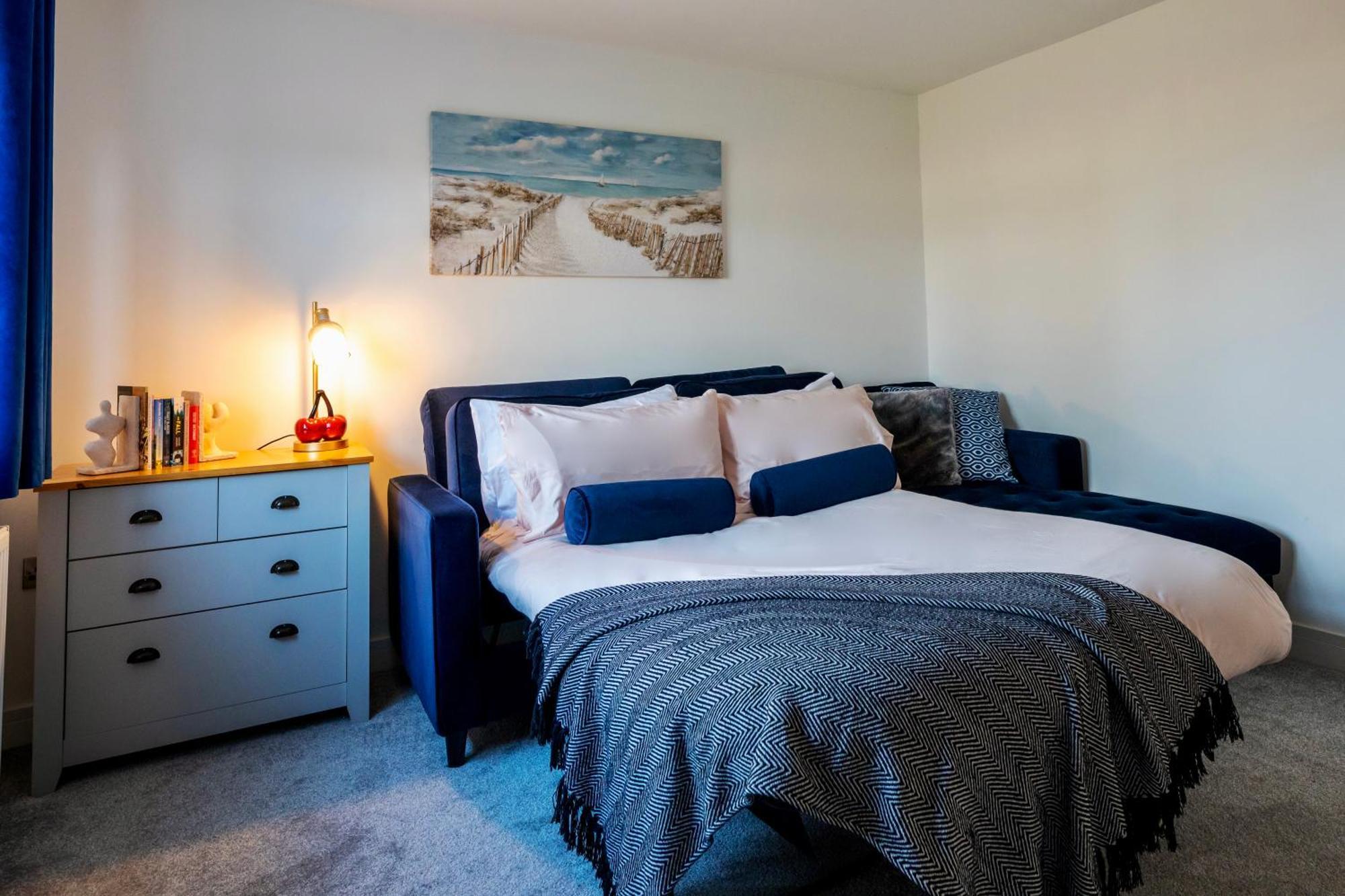 The Beach House With Balcony North Wales Kinmel Bay Екстер'єр фото
